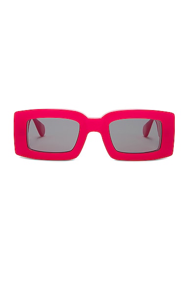 JACQUEMUS Les Lunettes Tupi in Pink
