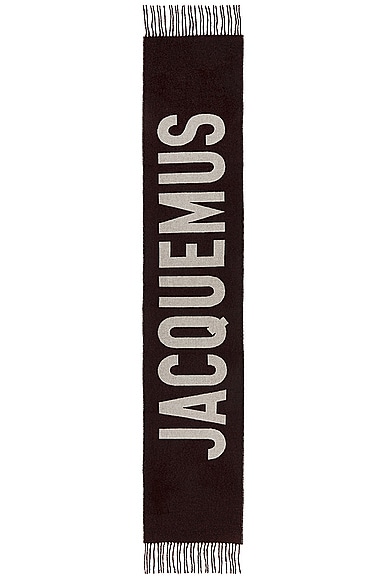 Jacquemus Men's Le Chouchou L'echarpe In Multi-brown