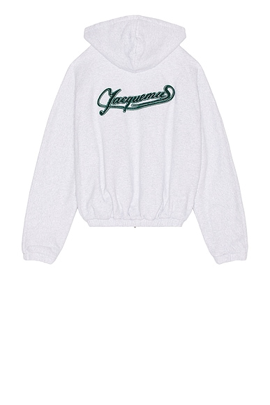 JACQUEMUS Le Hoodie Torneo in Athletic Club Grey