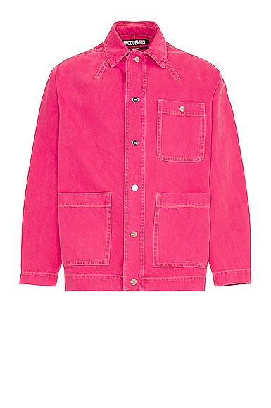 JACQUEMUS De-Nimes Yelo Jacket in Pink