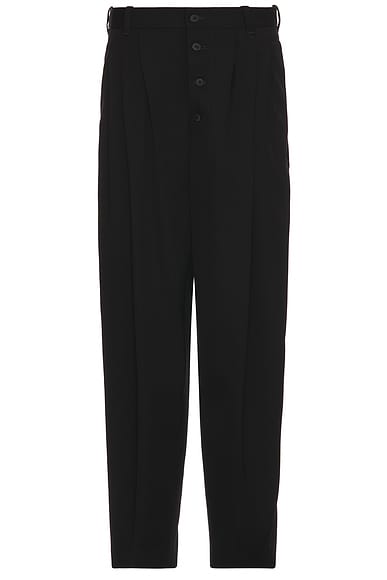 JACQUEMUS Le Pantalon Fernando in Black
