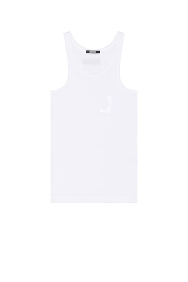 JACQUEMUS Le Debardeur Pesco in White