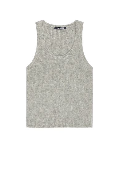 JACQUEMUS Le Debardeur Pitatto in Grey