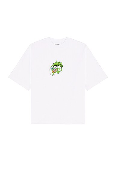 JACQUEMUS Le Tshirt Grenouille in White