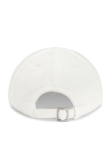 JACQUEMUS La Casquette Feutre in White | Smart Closet display picture 1