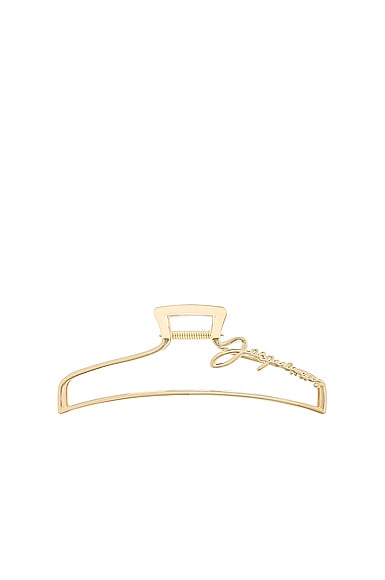 Jacquemus La Grande Pince  In Yellow Gold