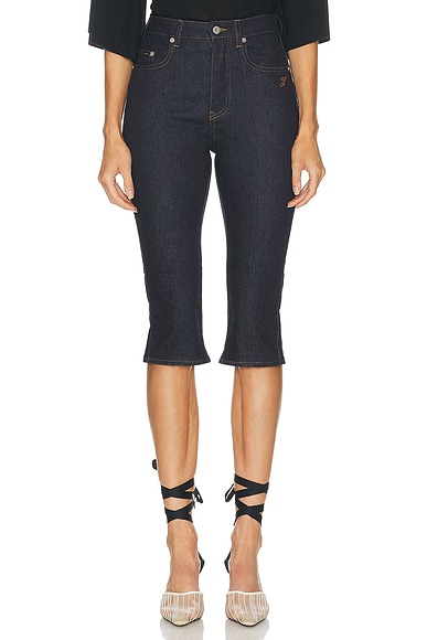 JACQUEMUS Le De-Nimes Capri in Dark Navy