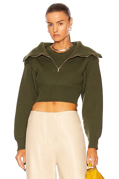 JACQUEMUS La Maille Risoul in Army