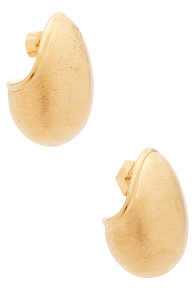 JACQUEMUS Les Boucles Raisin in Gold