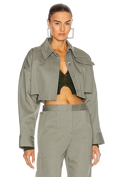 JACQUEMUS La Veste Esterel in Green | FWRD