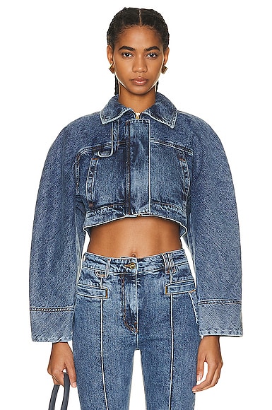 jacquemus 24ss デニムジャケット JACQUEMUS ジャケット - Blue & Tabac | FWRD