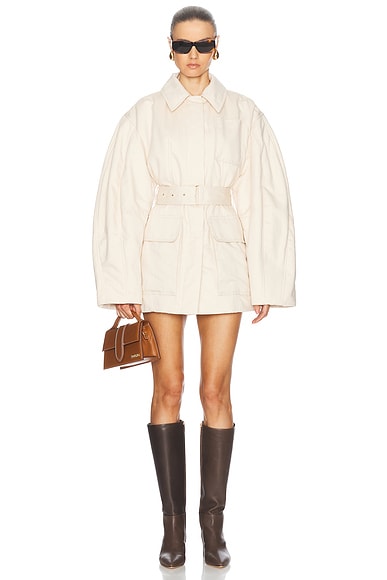 Acne Studios More She Sue in Beige | FWRD