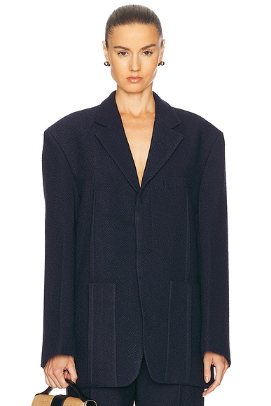 JACQUEMUS Le Veste D'homme in Dark Navy