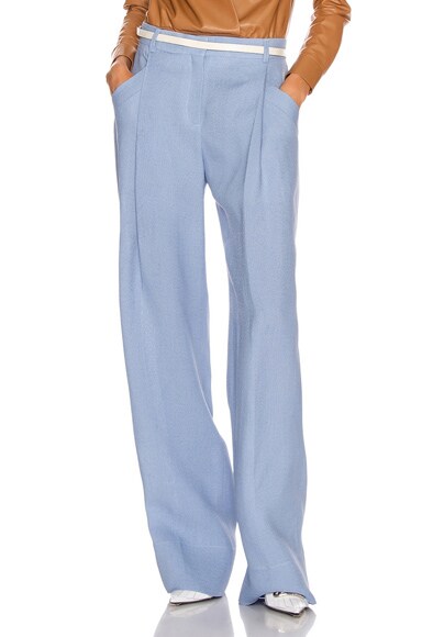 JACQUEMUS Loya Pant in Light Blue | FWRD
