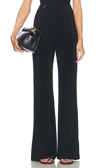 JACQUEMUS Le Pantalon Drapeado in Black