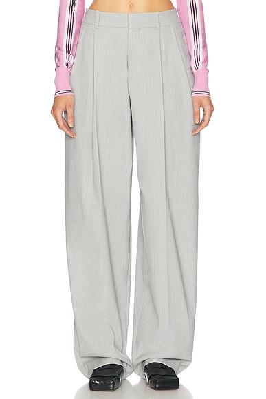 JACQUEMUS Le Pantalon Curzio in Light Grey