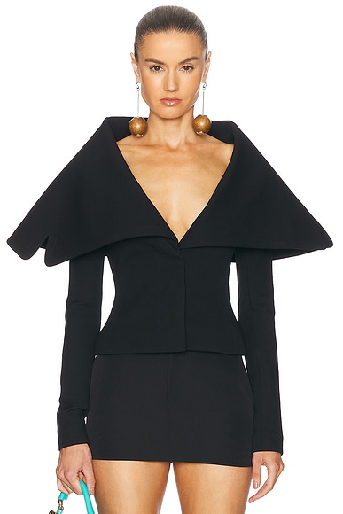 JACQUEMUS La Veste Giacca in Black