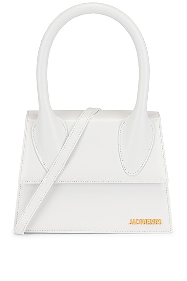 JACQUEMUS Le Grand Chiquito Bag in White