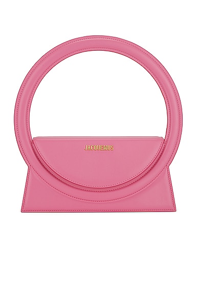 JACQUEMUS Le Sac Rond Bag in Pink
