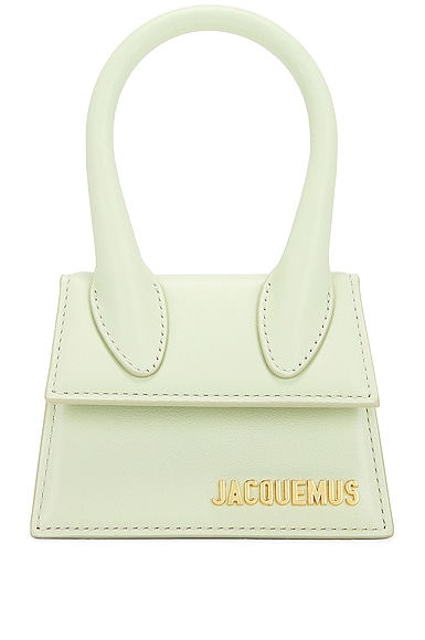 JACQUEMUS Le Chiquito Bag in Mint