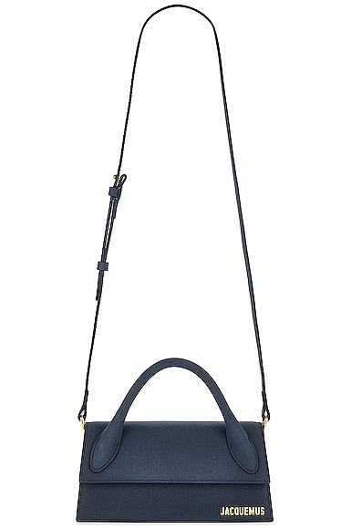 JACQUEMUS Le Chiquito Long Bag in Navy