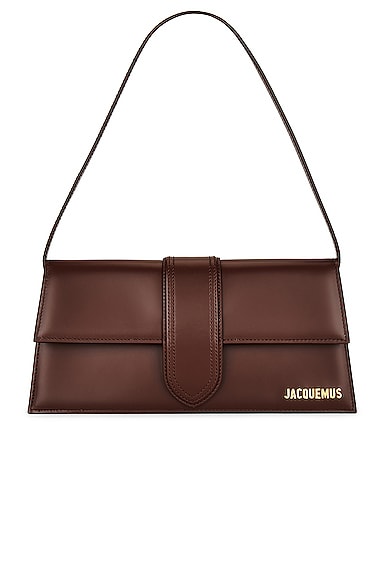 JACQUEMUS Le Bambino Long Bag in Brown