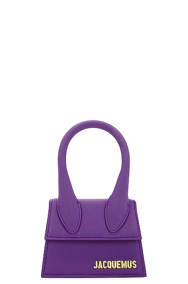 JACQUEMUS Le Chiquito Bag in Purple