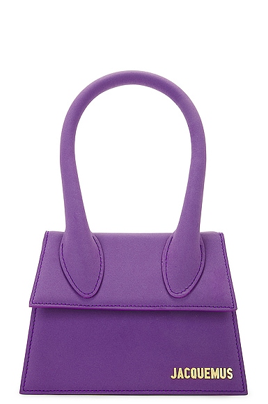 Jacquemus Le Chiquito Moyen Bag In Purple | ModeSens
