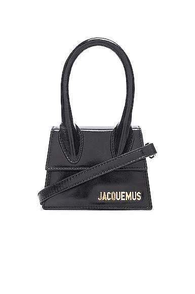 JACQUEMUS Le Sac Chiquito in Black Leather | FWRD