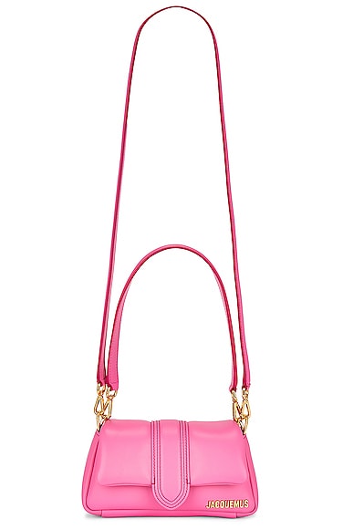 JACQUEMUS Le Petit Bambimou Bag in Neon Pink