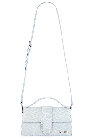 JACQUEMUS Le Chiquito Long Bag in Black & White Zebra | FWRD