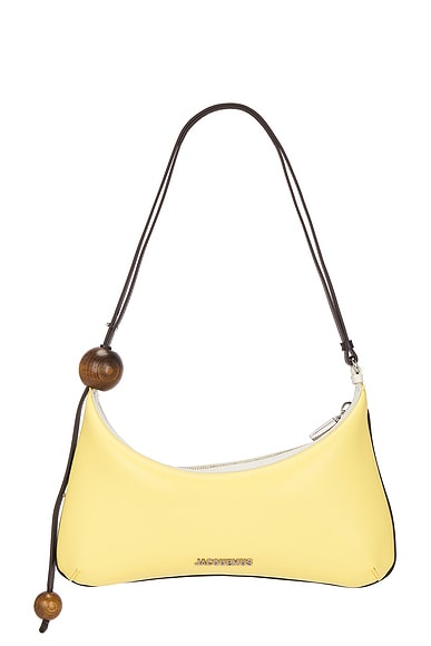 JACQUEMUS Le Grand Bisou Perle in Light Yellow