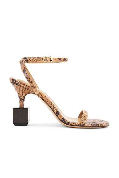 JACQUEMUS Les Sandales Bisou in Light Brown