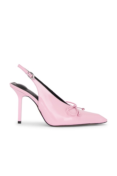 JACQUEMUS Les Slingbacks Cubisto in Light Pink