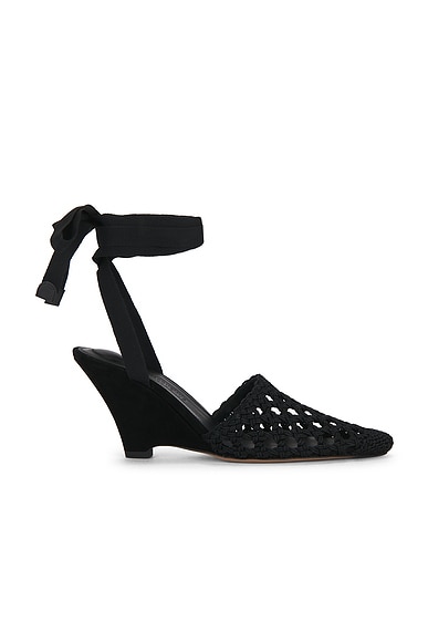 JACQUEMUS Les Espadrilles H in Black