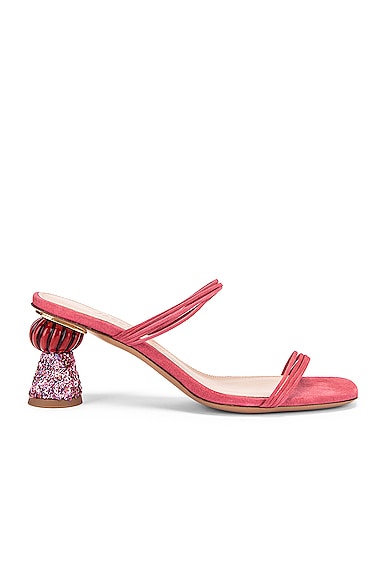 JACQUEMUS Les Mules Vallena in Pink | FWRD