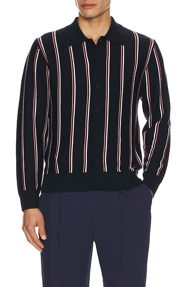 SIMKHAI Elio Cardigan in Midnight Multi