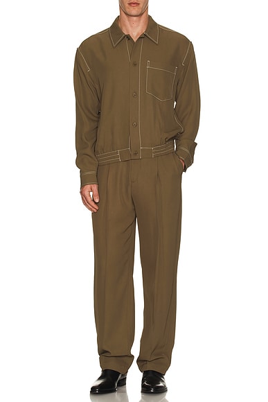 Keith Blouson Shirt Jacket