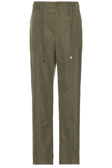 SIMKHAI Casual Drawstring Trousers in Sycamore