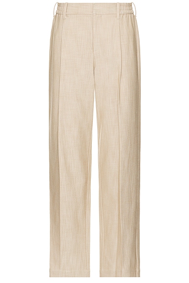 Duncan Single Pleat Pull On Pants