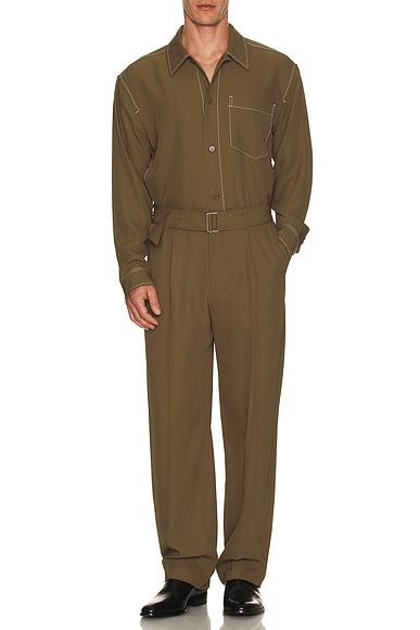 Elvis Pleated Pull On Trousers