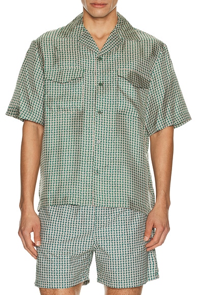 Clarke Printed Silk Shirt