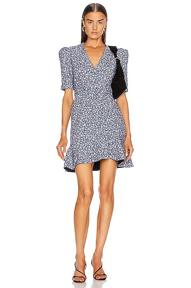 JONATHAN SIMKHAI EVELYN FLORAL DRESS,JSIM-WD224