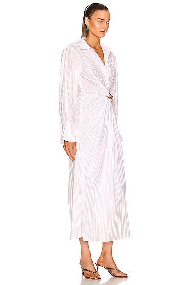 JONATHAN SIMKHAI Fraya Maxi Dress in White | Smart Closet JONATHAN SIMKHAI Fraya Maxi Dress in White | Smart Closet