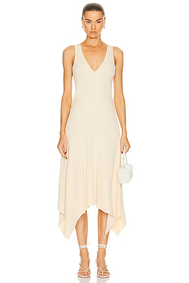 Kiara Handkerchief Midi Dress