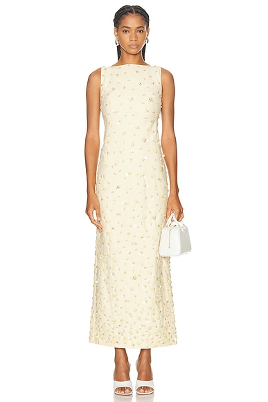 Claudia Embellished Midi Dress