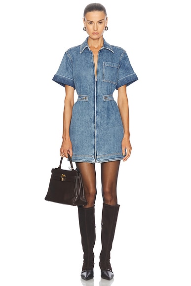 See By Chloe Denim Dress in Washed Indigo FWRD
