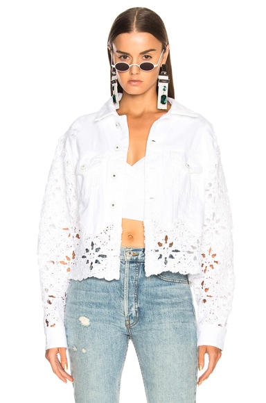 Macrame Cropped Jacket