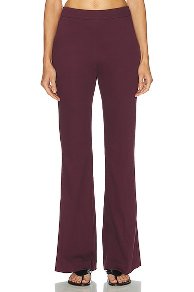 SIMKHAI Gia Flare Pant in Fig