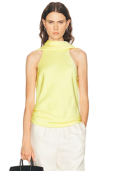 Samira Satin Cape Top